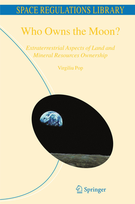 The Sources of Landed Property Rights in Outer Space