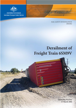 Derailment of Freight Train 6SM9V