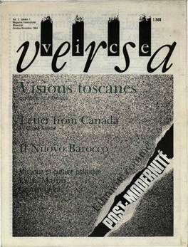 Vol. 2, Numéro 1 Magazine Transculturel Bimestriel Octobre/Novembre 1984