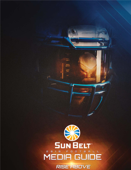 2018 Sun Belt Football Media Guide.Indd