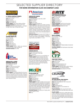 Selected Supplier Directory