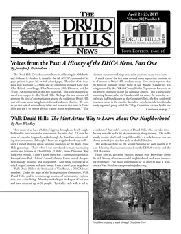 Walk Druid Hills: the Most Active Way to Learn About Our Neighborhood by Pam Woodley
