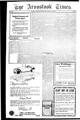 The Aroostook Times, April 19, 1916