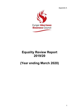 Annual Equality Review 2019