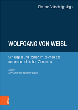 Schauspiel Und Roman Im Zeichen Des Modernen Politischen Zionismus