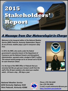 2015 Stakeholders Report