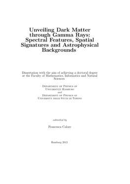 Unveiling Dark Matter Through Gamma Rays: Spectral Features, Spatial Signatures and Astrophysical Backgrounds