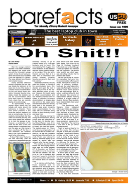 Oh Shit!! by Luke Hickey University Security to Go Topings Which Have Been Flushed Deputy Editor Clandon House 29-42