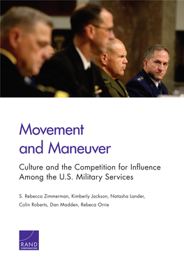 Movement and Maneuver Culture and the Competition for Influence Among the U.S