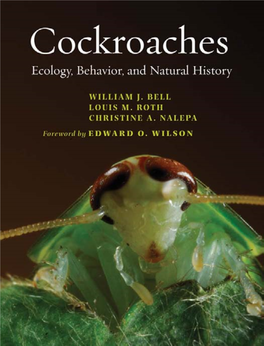 Cockroaches : Ecology, Behavior, and Natural History / William J