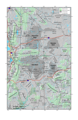 UINT a M OUNTAINS Green River Basin Washakie Basin Uinta Basin