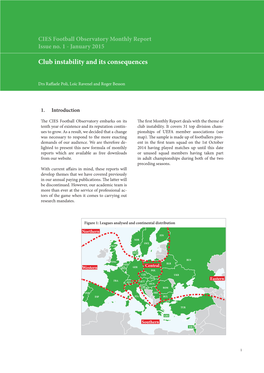 CIES Football Observatory Monthly Report N°1, Club Insta