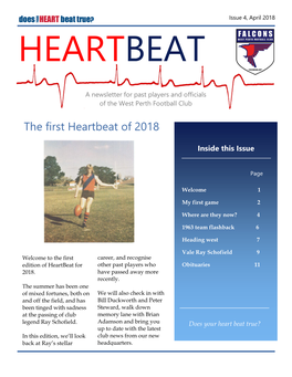 The First Heartbeat of 2018