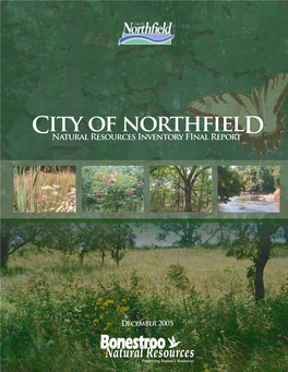 City of Northfield Natural Resources Inventory Final Report