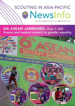 SCOUTING in ASIA-PACIFIC Newsinfo VOLUME 49 ISSUE NO.11 & 12 NOV-DEC 2017