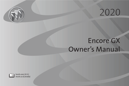 2020 Buick Encore GX Owners Manual