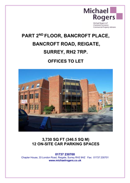 Part 2Nd Floor, Bancroft Place, Bancroft Road, Reigate