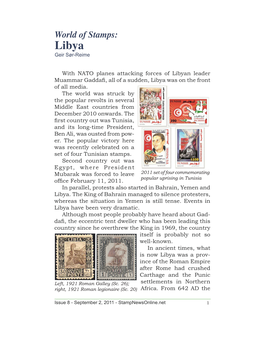 World of Stamps: Libya Geir Sør-Reime