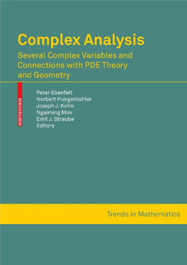 Complex Analysis (Trends in Mathematics)