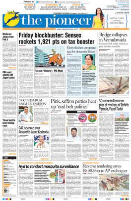 Friday Blockbuster: Sensex Rockets 1,921 Pts on Tax Booster