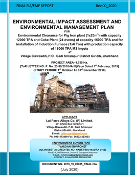 Environmental Impact Assessment And