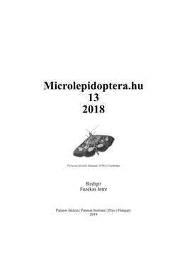Microlepidoptera.Hu 13 2018