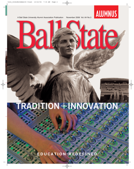 ALUMNUS a Ball State University Alumni Association Publication November 2006 Vol