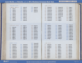 Learn Neviim and Ketuvim with the OU's Shoshana Grossman Nach Yomi