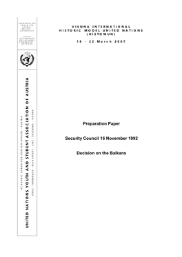 Preparation Paper