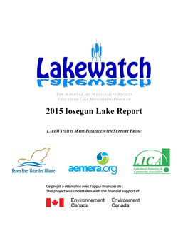 2015 Iosegun Lake Report