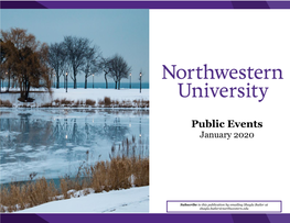 Public Events January 2020