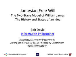 Bob Doyle Information Philosopher