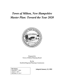 Milton Master Plan