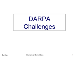 DARPA Robotics Challenge (Desaster Area): 2012-14