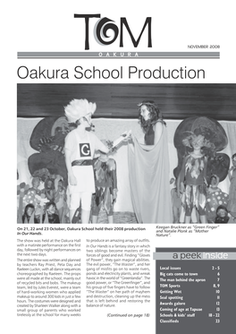 Oakura School Production