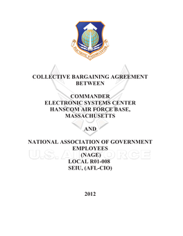 Collective Bargaining Agreement Between