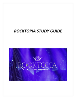 Rocktopia Study Guide