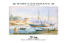 Rare Canadiana 