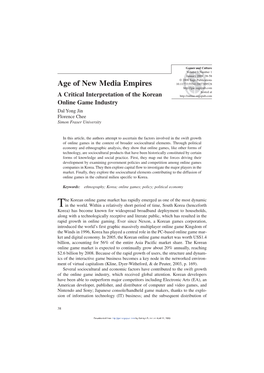 Age of New Media Empires
