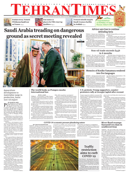 Saudi Arabia Treading on Dangerous Ground As Secret Meeting Revealed