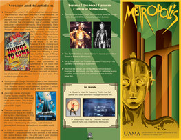 Metropolis Brochure