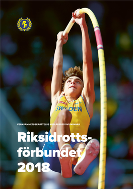 Riksidrotts- Förbundet 2018