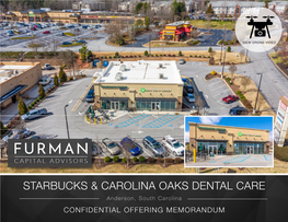 Starbucks & Carolina Oaks Dental Care