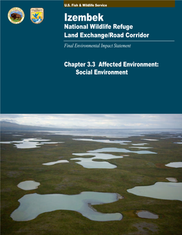 Izembek National Wildlife Refuge Land Exchange/Road Corridor Final Environmental Impact Statement