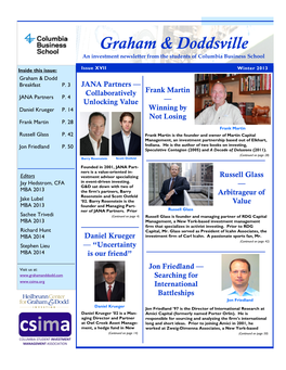 Graham & Doddsville