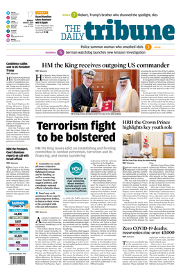 Terrorism Fight to Be Bolstered