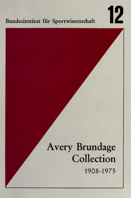Avery Brundage Collection