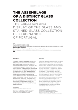 The Assemblage of a Distinct Glass Collection 1