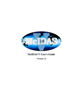 Mcidas-V User's Guide