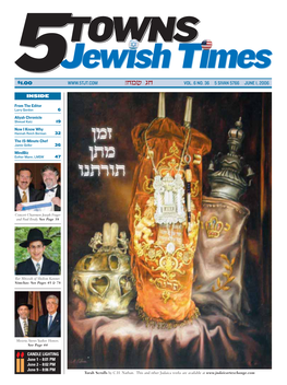 The 5 TOWNS JEWISH TIMES June 1, 2006 21 Midrashim and Literal Truth